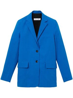 Proenza Schouler White Label flap-pocket cotton blazer - Blue