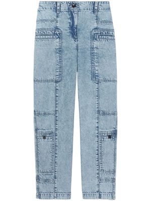 Proenza Schouler White Label high-rise straight-leg jeans - Blue
