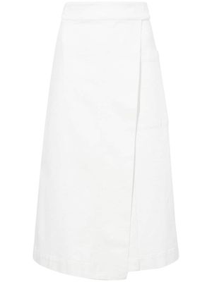 Proenza Schouler White Label Iris wrap midi skirt