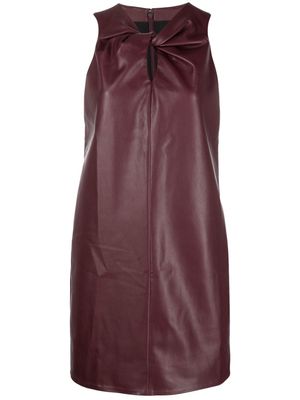 Proenza Schouler White Label knot-detail sleeveless dress - Red
