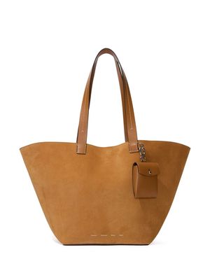 Proenza Schouler White Label large Bedford suede tote bag - Brown