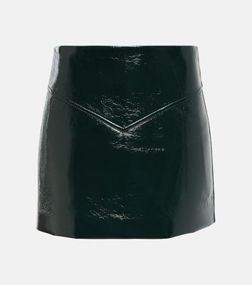 Proenza Schouler White Label mid-rise faux leather miniskirt