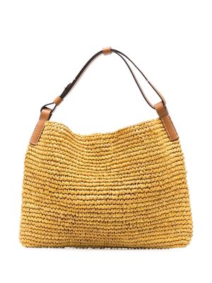 Proenza Schouler White Label Minetta Raffia Bag - Yellow