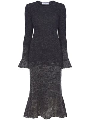 Proenza Schouler White Label Multi Marl knitted dress - Grey