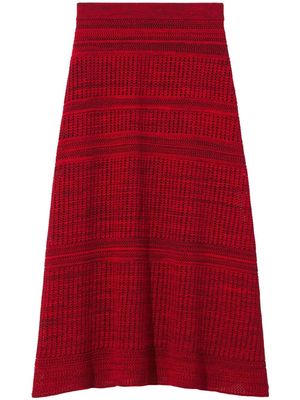 Proenza Schouler White Label pique A-line skirt - Red