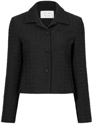Proenza Schouler White Label Quinn tweed jacket - Black