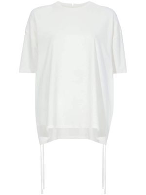 Proenza Schouler White Label side-tie short-sleeved T-shirt