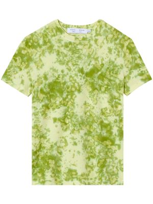 Proenza Schouler White Label tie-dye print cotton T-shirt - Green