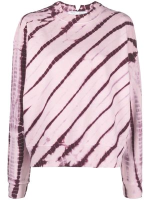 Proenza Schouler White Label tie-dye print sweatshirt - Pink