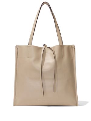Proenza Schouler White Label Twin leather tote bag - Neutrals