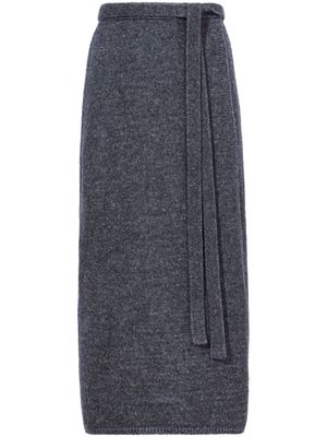 Proenza Schouler White Label Zadie knit wrap skirt - Grey