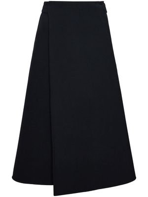 Proenza Schouler wraparound high-waist midi skirt - Black