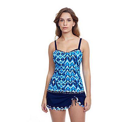 Profile by Gottex Ocean Blues D-Cup Tankini