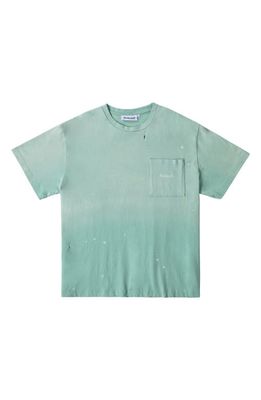 Profound Distressed Pocket T-Shirt in Sky