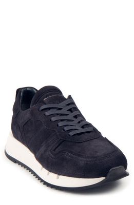 Project TWLV Stockholm Trainer Sneaker in Navy Suede