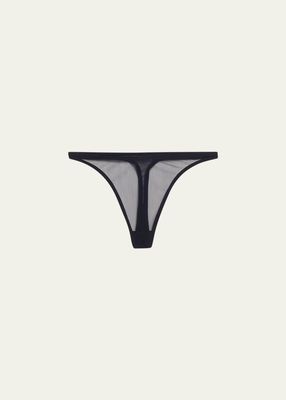Promesse Stretch Tulle Thong