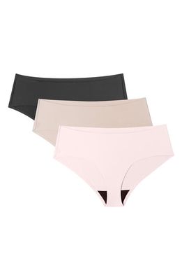 Proof 3-Pack Period & Leak Proof Moderate Absorbency Briefs in Black/Blush/Sand