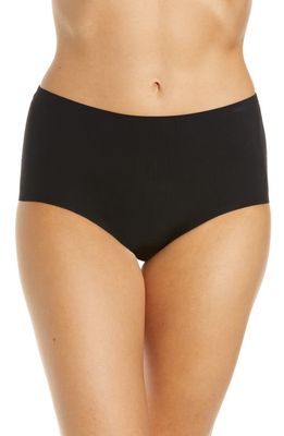 Proof Period & Leak Proof Moderate Absorbency High Waisted Briefs in Black