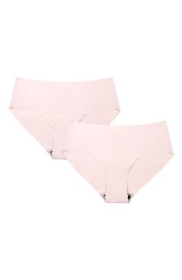 Proof® 2-Pack Period & Leak Resistant Everyday Super Light Absorbency Briefs in Blush/Blush 