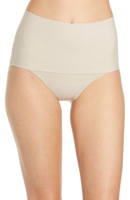 Proof® Period & Leak Resistant High Waist Super Light Absorbency Smoothing Underwear in Sand