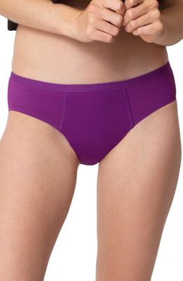 Proof® Teen Period & Leak Proof Super Heavy Absorbency Hipster Panties in Purple 