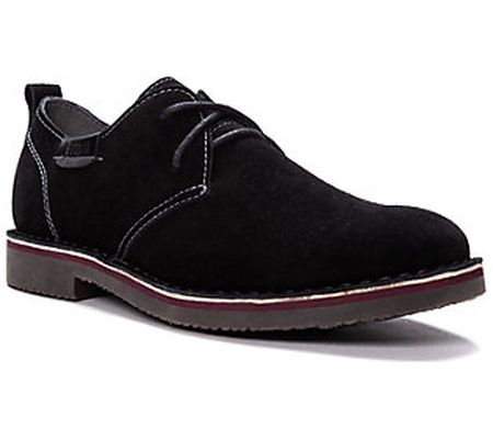 Propet Men's Plain Toe Suede Oxfords - Finn