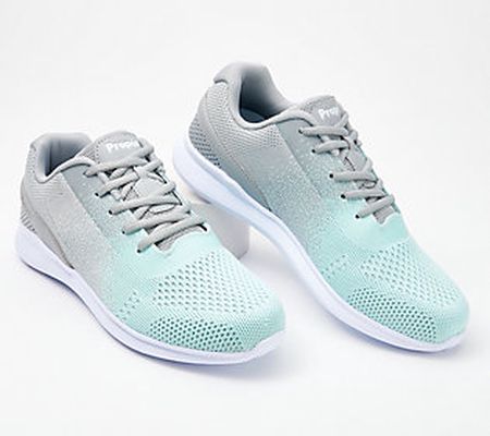 Propet Stretch Knit Lace-Up Sneakers - TravelBound Duo