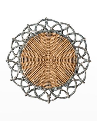 Provence Rattan Placemat, Chambray