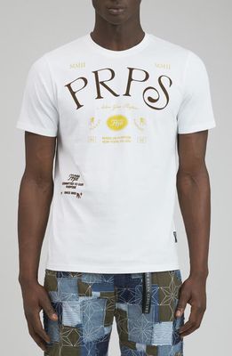 PRPS Hirado Graphic T-Shirt in White 