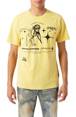PRPS Inspire Graphic T-Shirt in Yellow