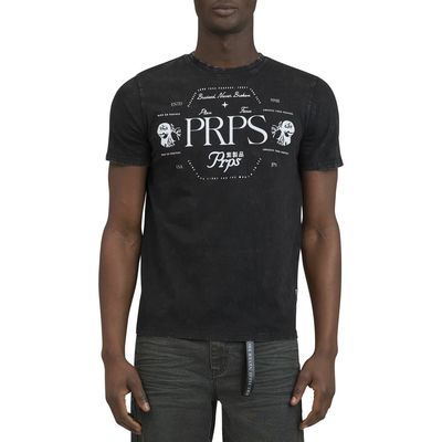 PRPS Isle Royale Graphic T-Shirt in Black 