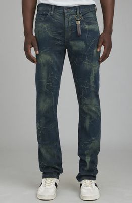 PRPS Miki Marbled Stretch Jeans in Indigo 