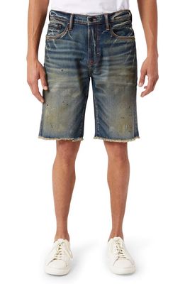 PRPS South Cutofff Denim Shorts in Tinted Wash