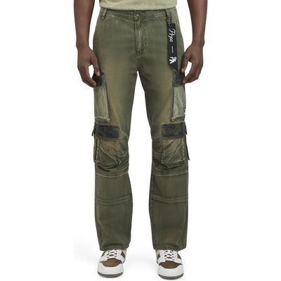 PRPS Toshomingo Cargo Pants in Army Green 