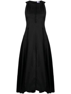 Prune Goldschmidt Amarylis cotton midi dress - Black