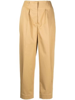Prune Goldschmidt Eva cropped trousers - Yellow