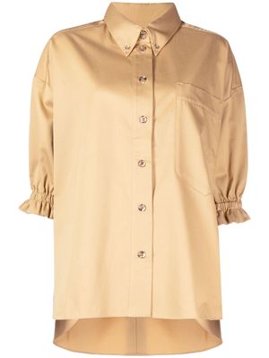 Prune Goldschmidt half-length sleeved shirt - Neutrals