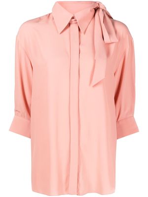 Prune Goldschmidt Margot three-quarter sleeve shirt - Pink