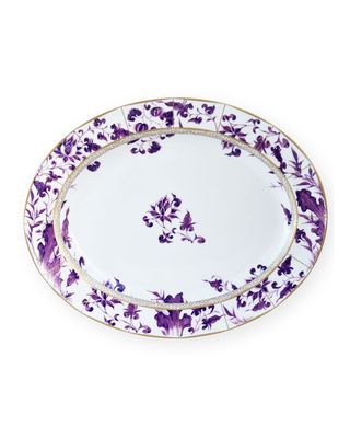 Prunus Oval Platter, 15"