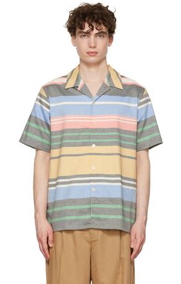 PS by Paul Smith Multicolor Muted Multistripe Shirt