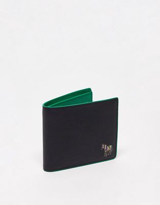 PS Paul Smith billfold wallet in black with contrast edging