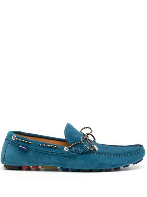 PS Paul Smith bow-detail suede loafers - Blue