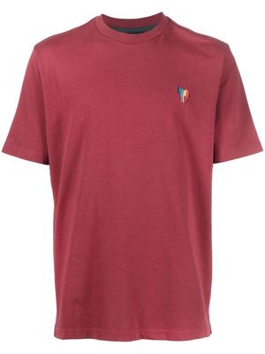 PS Paul Smith Broad Stripe Zebra logo T-shirt - Red