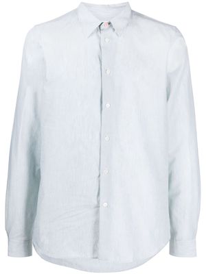 PS Paul Smith button-up cotton shirt - Blue