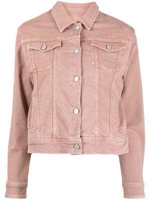 PS Paul Smith button-up denim jacket - Brown