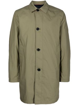 PS Paul Smith button-up rain coat - Green