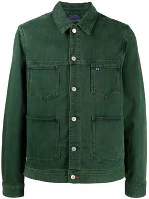 PS Paul Smith buttoned-up work jacket - Green