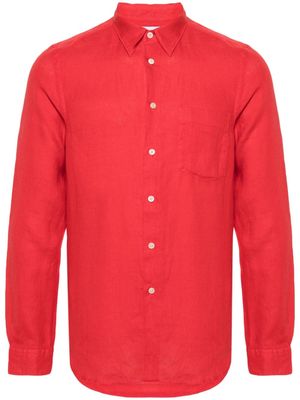 PS Paul Smith chambray linen shirt - Red