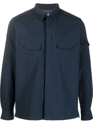 PS Paul Smith chest flap-pocket shirt - Blue