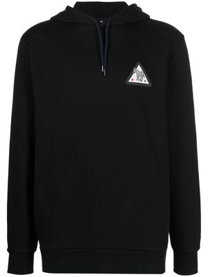 PS Paul Smith chest logo-print detail hoodie - Black